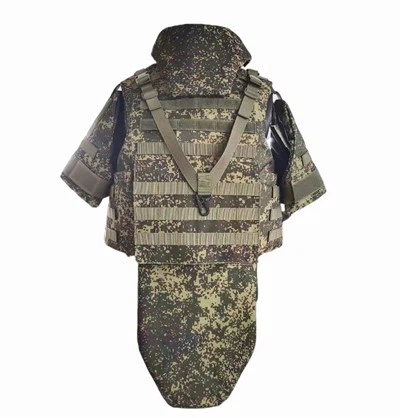 Vestă antiglonț de camuflaj